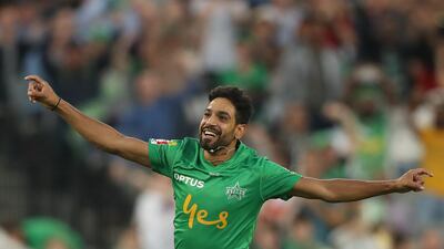 Haris Rauf has picked up 13 wickets in just four Big Bash League matches for Melbourne Stars. Getty Images