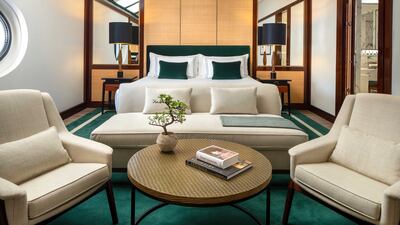 A Studio Deluxe bedroom