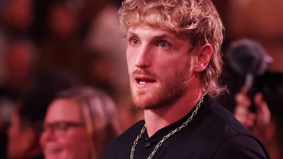 Logan Paul attends the cruiserweight bout between Jake Paul and Anderson Silva. AFP