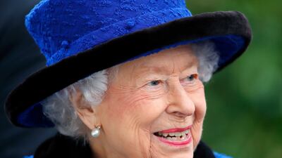 Queen Elizabeth attends the Qipco British Champions Day at Ascot Racecourse in October.