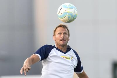 Teddy Sheringham was a Manchester United star during his playing days. Christopher Pike / The National