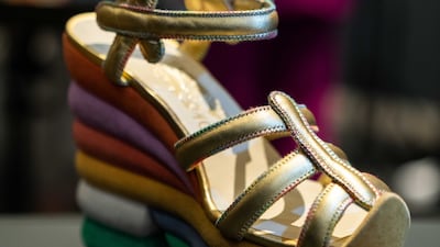 Salvatore Ferragamo created this shoe for Judy Garland in 1938