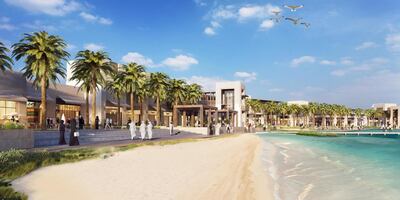 Kalba Waterfront is located a stone's throw from the border with Oman. Courtesy Eagle Hills