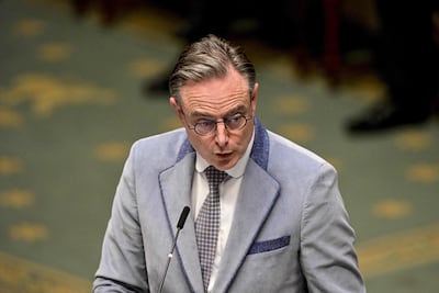 Belgian Prime Minister Bart De Wever was a target of an alleged terror plot. AFP