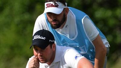 Duncan Stewart of Scotland holds a two-shot lead after the first round of the Mena Golf Tour's Dirab Championship. Mark Runnacles / Getty Images