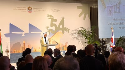 Mansoor Abulhoul, UAE ambassador to the UK, said the two countries were involved in close co-operation. Damien McElroy / The National