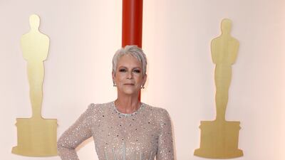 Jamie Lee Curtis wears Dolce & Gabbana. EPA