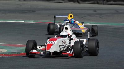 Saudi racer Mashhur Bal Hejaila will be in action this weekend at the Dubai Autdrome. Courtesy photo