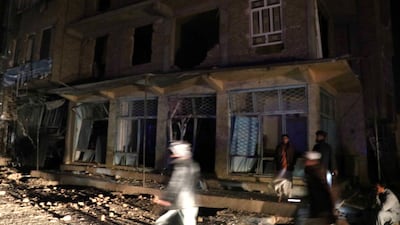 No one claimed responsibility for the bombing but local officials blamed Taliban insurgents. EPA