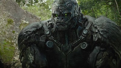 A scene from the official teaser trailer of Transformers: Rise of the Beasts