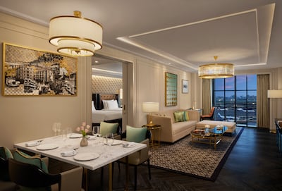 Although next to the airport, the sound doesn't travel to the rooms. Photo: Fairmont Mumbai