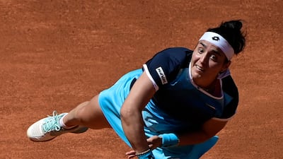 Tunisia's Ons Jabeur has risen to 10th in world rankings. AFP