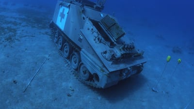 A military ambulance. Reuters