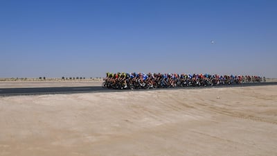 The UAE Tour has been called off. AFP