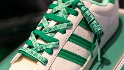 The shoe is part of an international collaboration with restaurants. Antonie Robertson / The National