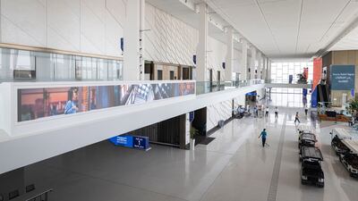 The existing Dubai Exhibition Centre at Expo Dubai was part of Expo 2020 and hosted Cop28. Antonie Robertson / The National