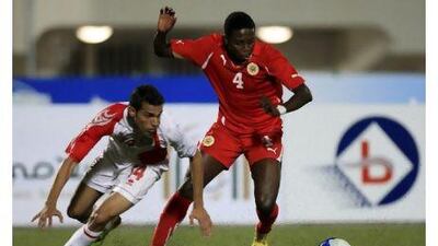 The UAE, in white, will be a major footballing force in the Gulf and Asia for many years to come, according to Bernard Schumm, the director of coaching and development for the Football Association.