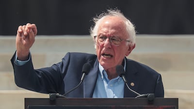 US Senator Bernie Sanders is to take part in the event, alongside Hollywood actors. Reuters