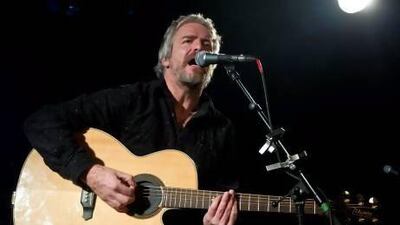John Bramwell takes a vulnerable vocal style that may surprise fans of more robust indie rock. Joel Ryan / AP Photo