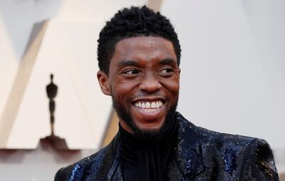 Chadwick Boseman, who won Best Actor in a Motion Picture, died last year of colon cancer. Reuters