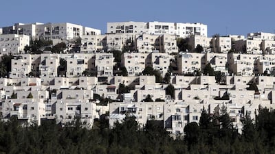 Israeli settlements such as Ramat Shlomo in the mainly Palestinian eastern sector of Jerusalem are attracting increasing anger and action worldwide. Ahmad Gharabli / AFP