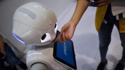 Almost 40 per cent of UAE executives ranked AI number one - more than twice the number of any other technology. AFP