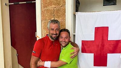 The funds have gone to the British Red Cross in Lebanon, which has played a major role in supporting survivors of the blast. Courtesy Eddie Lamaa