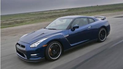 The Nissan GT-R has a zero-to-100kph time of three seconds. Courtesy of Nissan