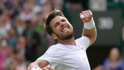 Britain's Cameron Norrie celebrates defeating Spain's Jaume Munar. AP
