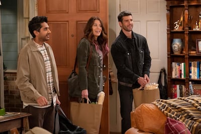 In the sitcom, Riley (Parker Young), a Marine combat veteran is struggling to adjust to civilian life in Ohio and the interpreter, Al (Adhir Kalyan), who served with his unit in Afghanistan has just arrived to start a new life in America. Getty Images