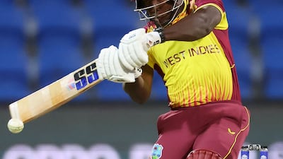 5. Rovman Powell (West Indies) - 104m six v Zimbabwe. AFP