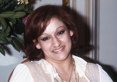 Warda Al Jazairia in 1979. AFP