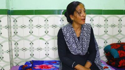 Reshma, 58, witnessed the 2002 anti-Muslim riots in Ahmedabad. Divyaraj Gadhavi for The National