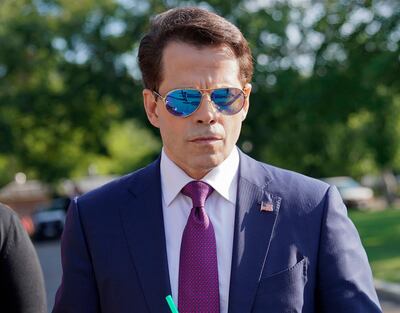 Anthony Scaramucci has been removed from his post as White House communications director after just 10 days. AP Photo
