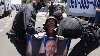 The US and Israel have long promoted their 'shared democratic values' as the core of their friendship. AFP