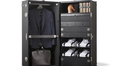 The trunk case by Hermès is the only one of its kind. Courtesy Hermès