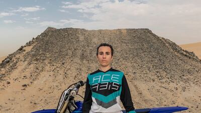 'I am a desert girl – any open space that you can approach only with the bike is what I like about riding,' Martina Mozzicato says