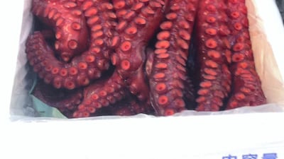 Tsukiji Fish Market in Tokyo was - until it closed on October 6 - the world's largest wholesale fish and seafood market. Every day, thousands of sea creatures of all kinds were filleted, frozen and boxed up for sale. Declan McVeigh/The National