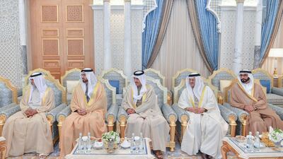 Sheikh Mohammed bin Rashid was joined by a number of senior government ministers at the event.