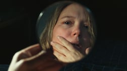 Lea Seydoux plays a waitress who ominously finds herself in the body of a male photographer in The Unknown. Photo: Pathe Films