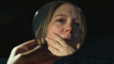 Lea Seydoux plays a waitress who ominously finds herself in the body of a male photographer in The Unknown. Photo: Pathe Films