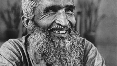 'Untitled (Set of 10 photographs of various artists)', Jyoti Bhatt, large format square negative portraits (1994)