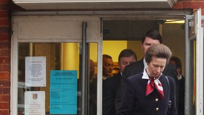 In 2002, Princess Royal Anne was summoned to appear before magistrates after being accused of keeping a dangerous dog after her English bull terrier dog Dotty bit two children in Windsor Great Park. PA