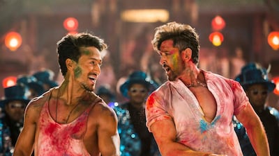 WAR features two generations of heroes known for their dance and action skills – Hrithik Roshan and Tiger Shroff. Courtesy YRF Films