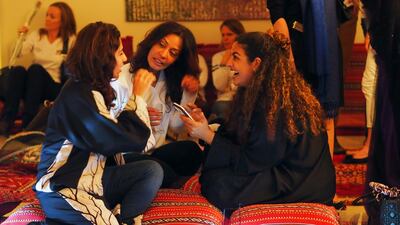 The Women’s Heritage Walk came to an end on Tuesday after a 25 kilometre-a-day walk from Al Ain to Abu Dhabi. Delores Johnson / The National