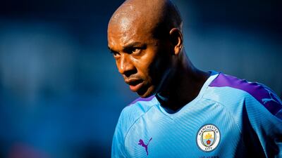 Fernandinho has plugged a gap at centre-back for Manchester City to cover injuries to Aymeric Laporte and John Stones. EPA