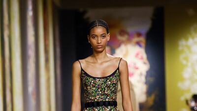 A look from Dior's haute couture autumn/winter collection.