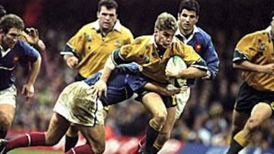 Tim Horan will hope to rediscover some of the class he displayed as a Wallabies centre.