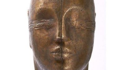 Warrior Head II. Courtesy Ayyam Gallery