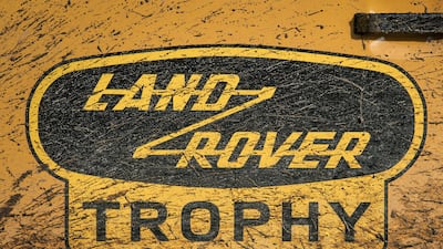 The new badge, complete with obligatory mud spattering.